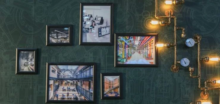pictures on the wall